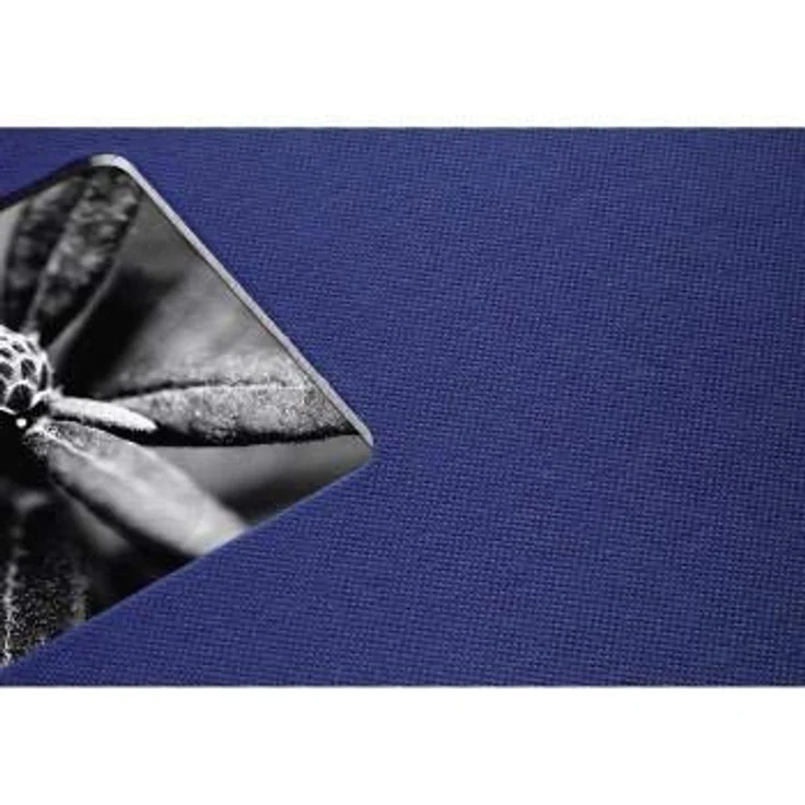 Hama Fotoalbum Spiralalbum, 50 schwarze Seiten, 25 Blatt, Größe 24 x 17 cm, mit Ausschnitt für Bildeinschub, Fotobuch blau – Bild 3