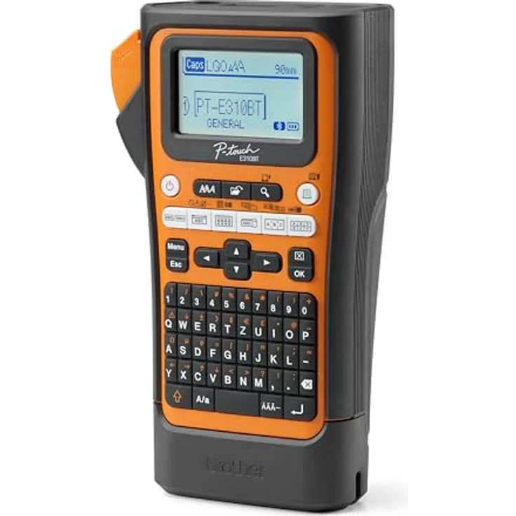 Brother P-Touch PT-E310BTVP, Mehrfarbiges Beschriftungsgerät mit Bluetooth 5.0, USB 3.0, 20 mm/s Druckgeschwindigkeit und Lithium-Ionen-Akku – Bild 4