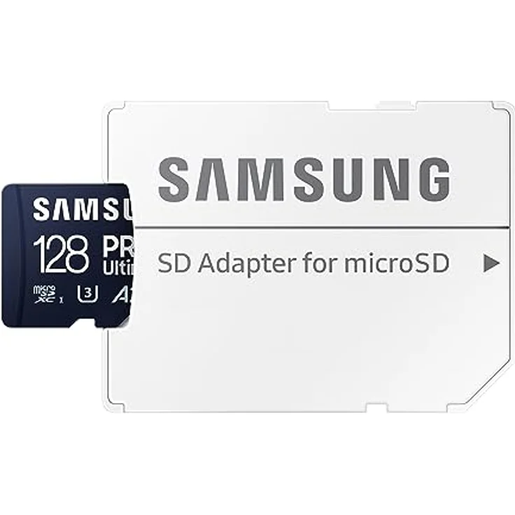 Samsung PRO Ultimate microSD Speicherkarte (MB-MY128SA/WW), 128 GB, UHS-I U3, Full HD & 4K UHD, 200 MB/s Lesen, 130 MB/s Schreiben, für Smartphone, Drohne oder Action-Cam, inkl. SD-Adapter – Bild 3