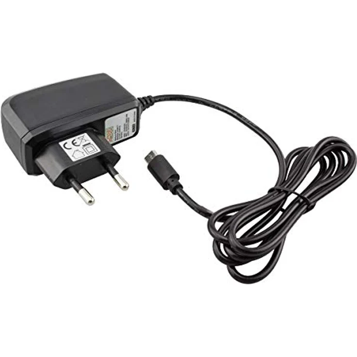 caseroxx Babyphone Ladegerät für Philips Avent SCD 620/26 / SCD 625/26, hochwertiges Ladegerät mit Netzteil zum Aufladen, flexibles und stabiles Kabel in schwarz – Bild 1