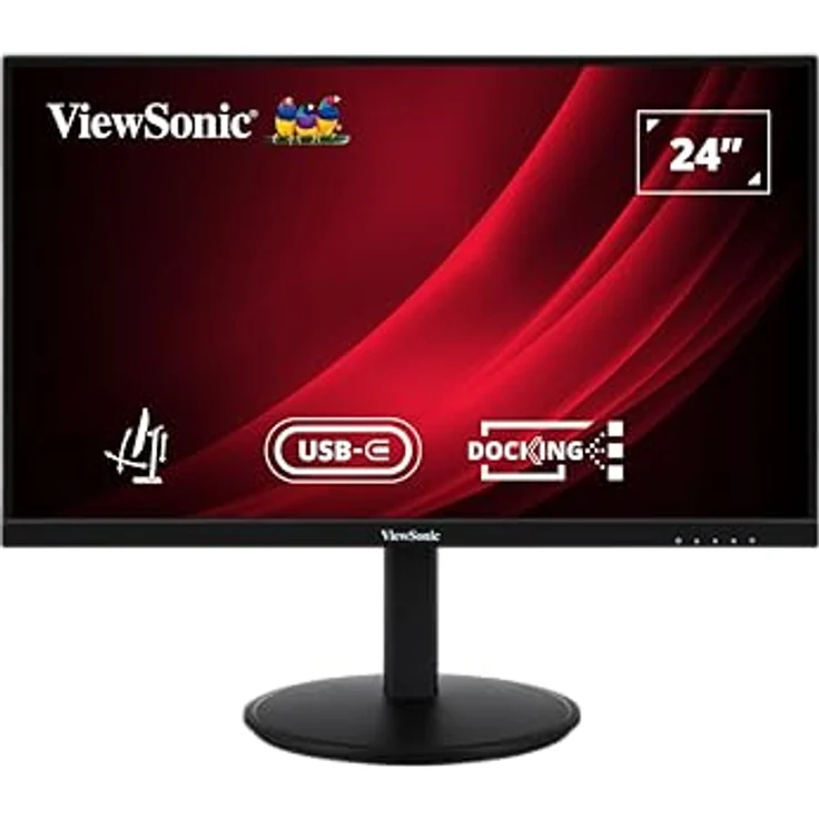 ViewSonic 60,5cm VG2409U-2 16:9 HDMI/DP/USBC 100Hz FHD Monitor in Schwarz – Bild 1