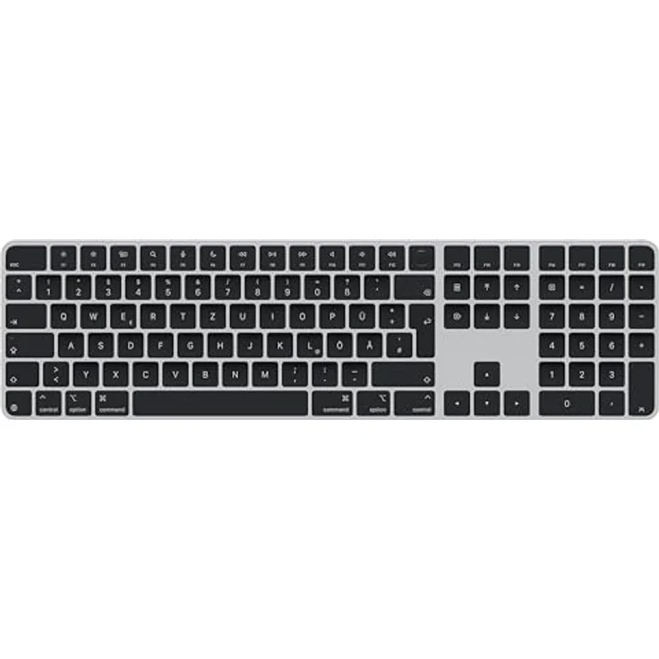 Apple Magic Keyboard mit Touch ID und Ziffernblock, kabellose Apple-Tastatur mit erweitertem Layout – Bild 2
