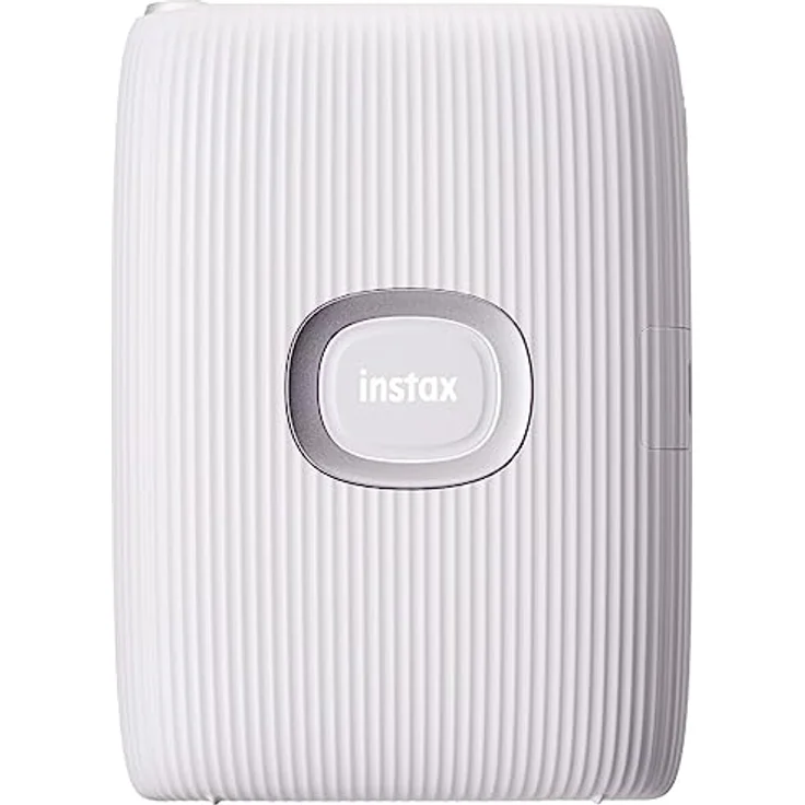 INSTAX Mini LINK2, Fotodrucker Bundle in Clay White, direkter Druck von Smartphone und sozialen Medien, inkl. Album und Lichterkette – Bild 2