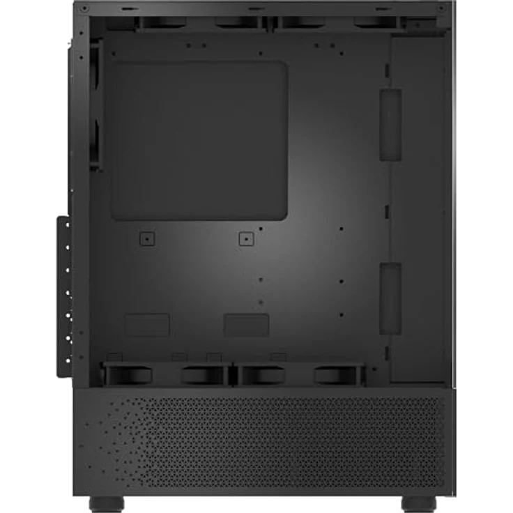 XPG Invader X Mini Black, ATX Mid Tower PC Gehäuse mit 5 ARGB-Lüftern, VGA Unterstützung bis 330mm, CPU Kühlung bis 166mm – Bild 5