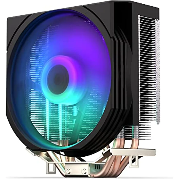 ENDORFY Spartan 5 MAX ARGB, Kostengünstige CPU-Kühlung, Kompakte Bauweise, Helle ARGB-LED-Beleuchtung | EY3A004