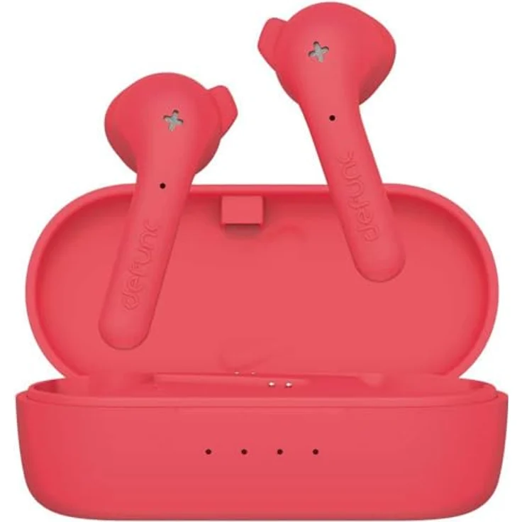 Defunc True MUSIC Wireless InEar-Kopfhörer mit integriertem Mikrofon, Rot – Bild 5