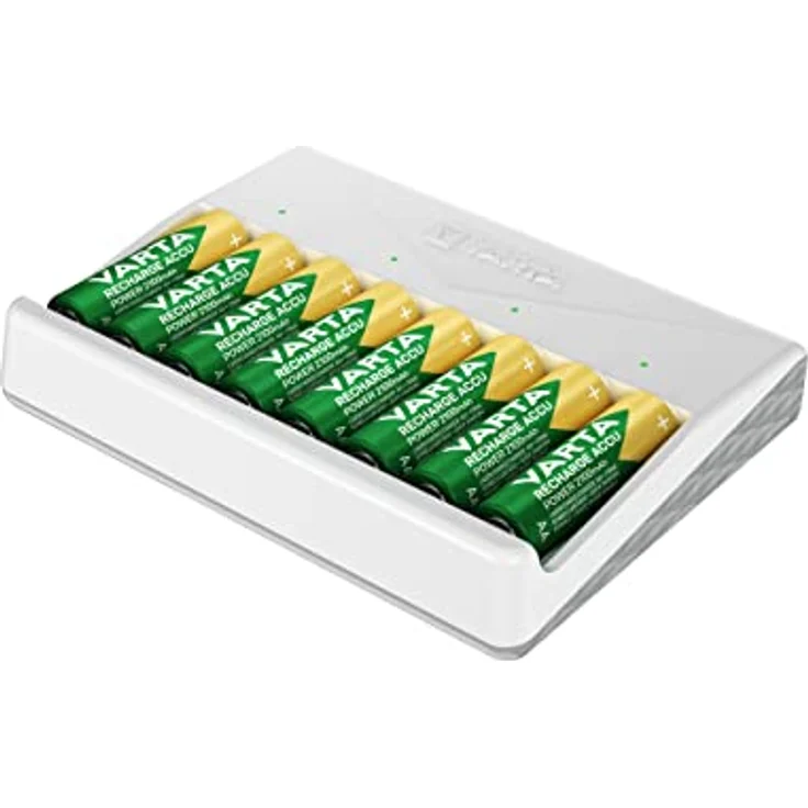 VARTA Akku Ladegerät, Batterieladegerät für wiederaufladbare AA/AAA, bis zu 8 Akku, Multi Charger, inkl. USB-Typ C Ladekabel, unbestückt – Bild 5