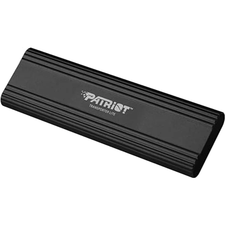 Patriot Ptpl2tbpecb, Externe SSD mit 2000 GB, hohe Schreibrate von 1000 MB/s, USB-C Schnittstelle, kompakt und robust, schwarz – Bild 2