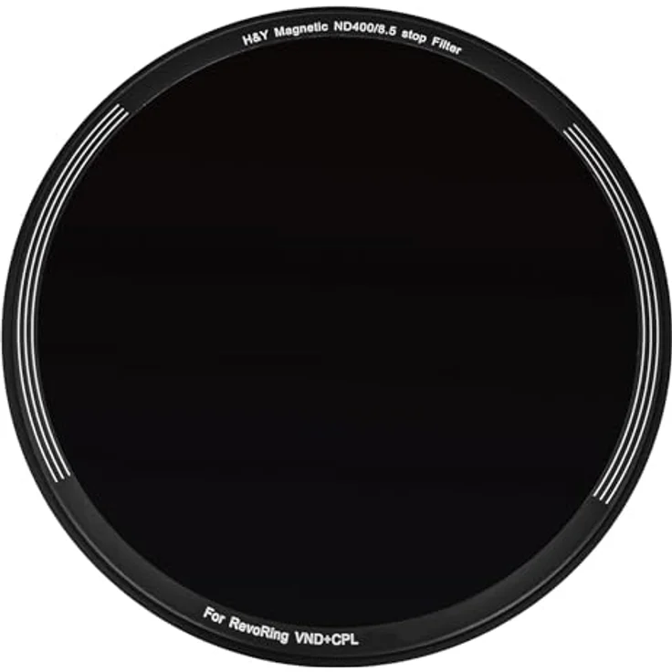H&Y Magnetfilter ND400, magnetischer Kamera-Filter für REVORING 67-82 mm, Lichtreduktion um 8,5 Blendenstufen – Bild 2