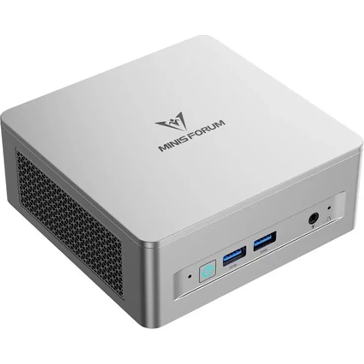 Minisforum UM750L Slim, Mini-PC mit Ryzen 5, 16GB RAM, 1TB SSD, Windows 11 Pro, 4K Unterstützung