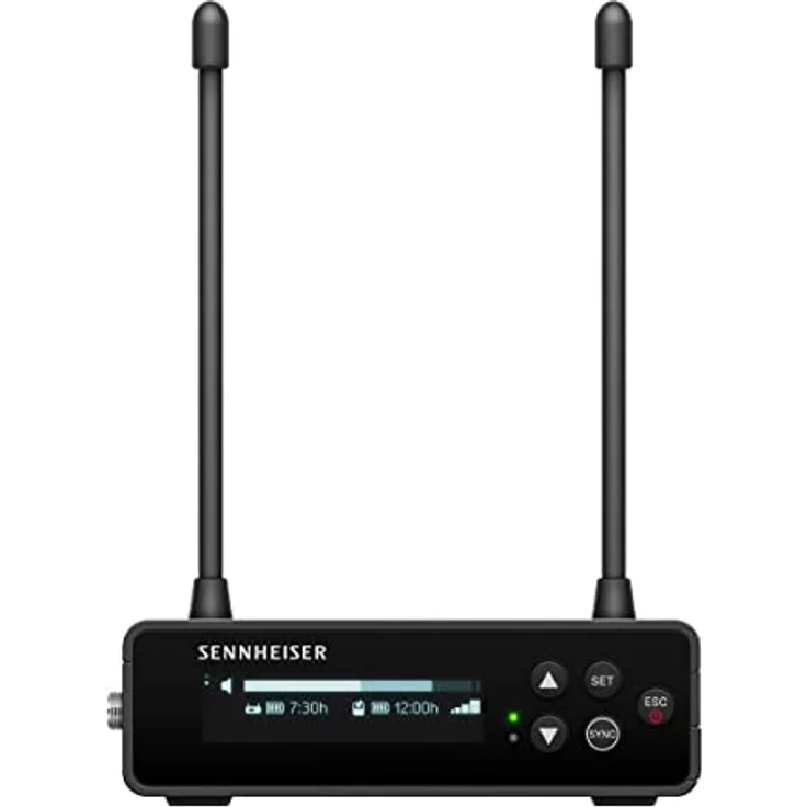 Sennheiser EW-DP ME4 SET R1-6, volldigitales UHF-Drahtlossystem mit ME 4 Lavaliermikrofon, Bluetooth, bis zu 12 Std. Akkulaufzeit, Frequenzbereich 520-576 MHz – Bild 9