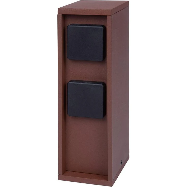 Die Bold GmbH Gartensteckdose Bold Pado, rostfreies Alu-Druckguss, 4 Steckdosenfächer, IP44 Schutzklasse, 3.680 Watt – Bild 1
