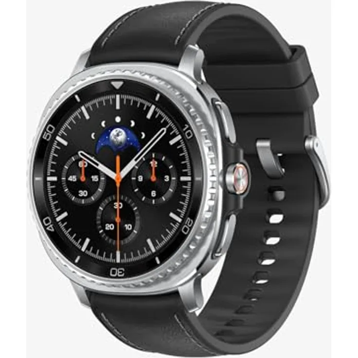 Samsung Galaxy Watch 8 Classic, Smartwatch mit drehbarer Lünette, 64 GB Speicher, 46 mm, Bluetooth, schwarz