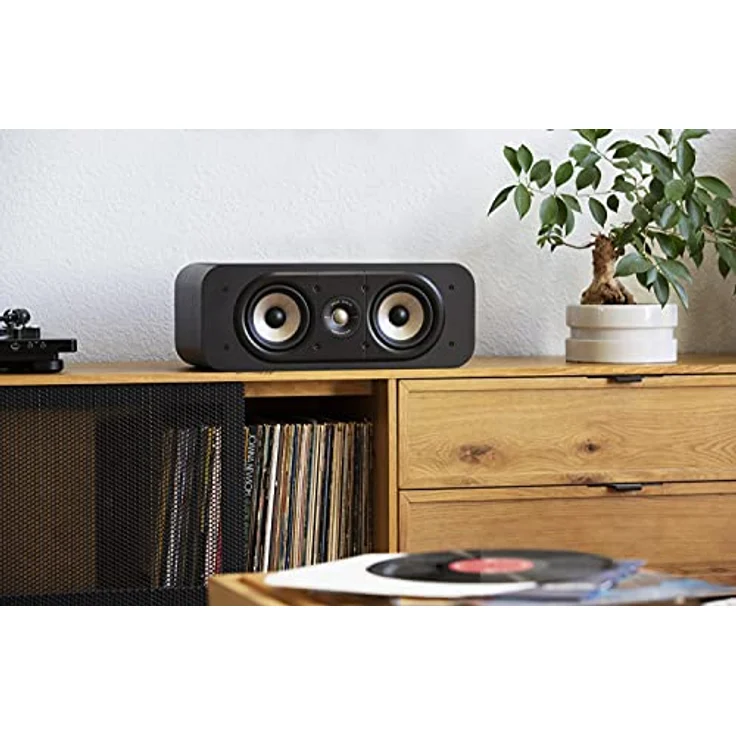 Polk Audio Signature Elite ES30 Centerlautsprecher, schlanker, hochauflösender Center Lautsprecher, Hi-Res zertifiziert, Dolby Atmos und DTS:X kompatibel (Stück), Schwarz – Bild 5