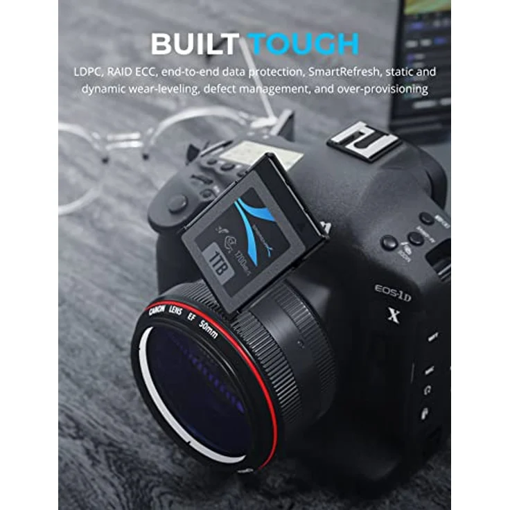 SABRENT Rocket CFX 1TB CFexpress Typ B Speicherkarte R1700MB/s W1500MB/s (CF-XTBT-1TB) – Bild 3