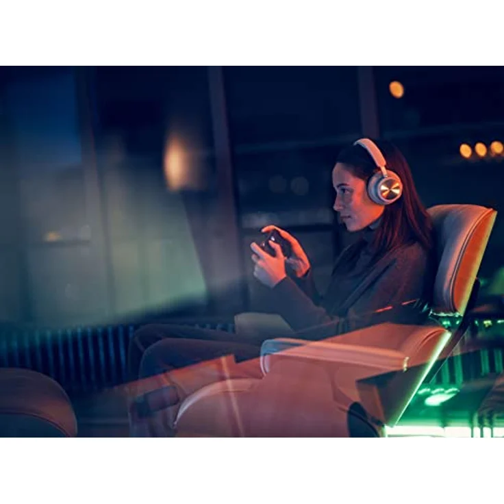 Bang & Olufsen Beoplay Portal Xbox - Kabelloser Bluetooth Over-Ear Noise Cancelling Gaming Kopfhörer, 4 Mikrofone, 42 Stunden Akkulaufzeit, Dolby Atmos Kopfhörer + USB-C Kabel - Grey Mist – Bild 4