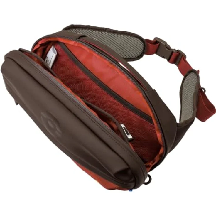 HORI Adventure Pack (Pokémon Pixel Red), Crossbody-Tasche für Nintendo Switch 2, rot mit verstellbarem Schultergurt und speziellen Aufbewahrungsfächern – Bild 3