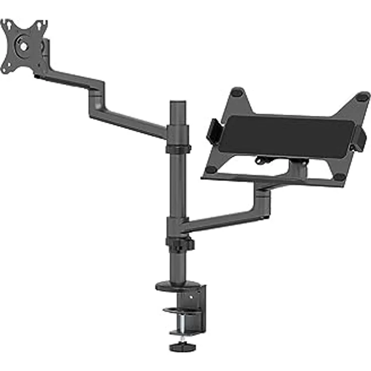 Neomounts by Newstar DS20-425BL2 Notebook-Ständer Notebook- & Monitorarm Schwarz 43,9 cm (17.3")