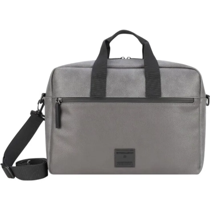 Strellson Westferry Charles Aktentasche 40 cm mit Laptopfach, dunkelgrau, 100% Polyurethan