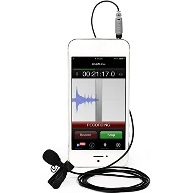 Rode SmartLav+ Lavalier Mikrofon + keepdrum WS05 Fell-Windschutz Weiss – Bild 5