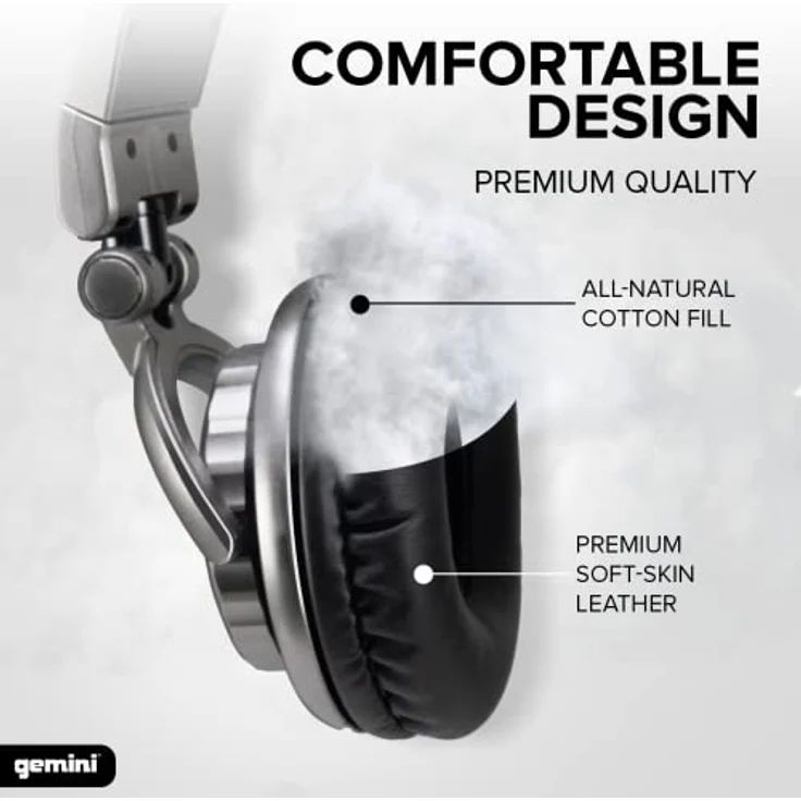 GEMINI DJX-500 DJX 500 DJ-Kopfhörer – Bild 5