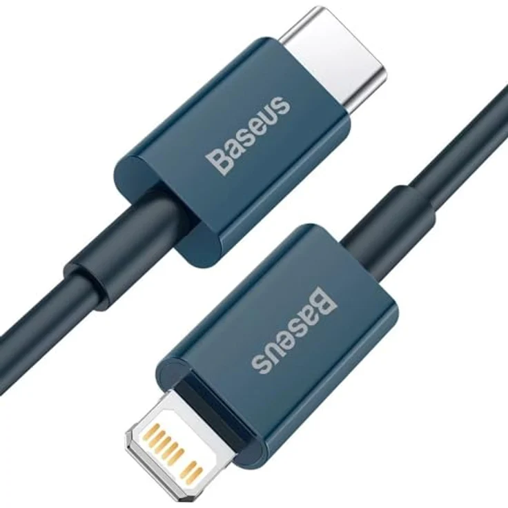 Baseus Superior Series Kabel, USB-C auf iP, 20W PD, 2m, blau, schnelles Laden und Datenübertragung bis 480Mbps – Bild 6