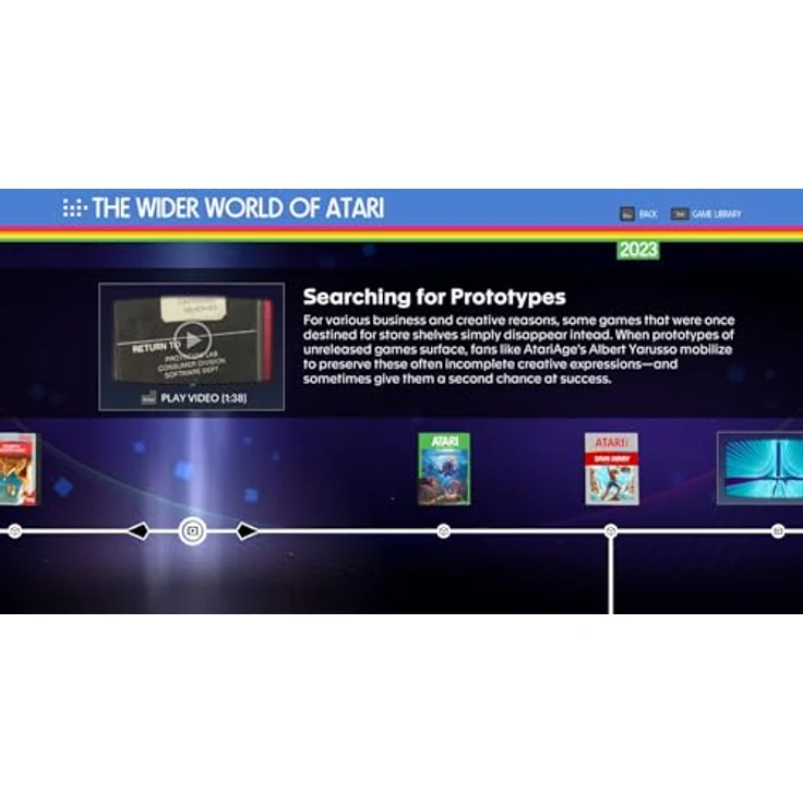 Atari 50: The Anniversary Celebration Expanded Edition - Switch, über 140 klassische Spiele, Interviews, Archivbilder & Emulation – Bild 4