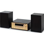 Auna Stereoanlage, Kompaktanlage mit CD-Player, Bluetooth und FM-Radio, Mini mit Lautsprecher, Musikanlage mit AUX & USB, Fernbedienung, LED-Display, MP3 & Streaming, Musik-Anlage Kompakt