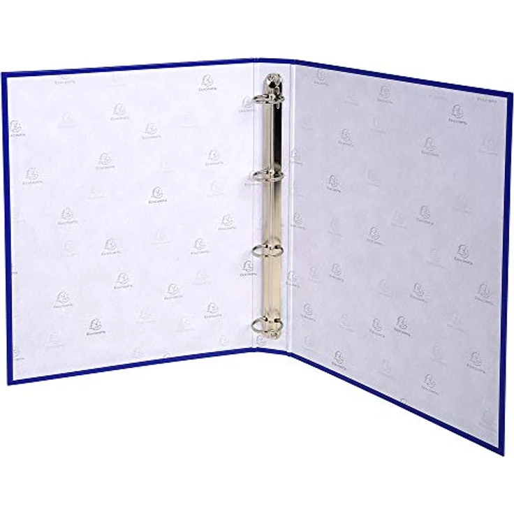 EXACOMPTA Präsentationsordner, DIN A4, 4-Ringmechanik, 30 mm, blau – Bild 6