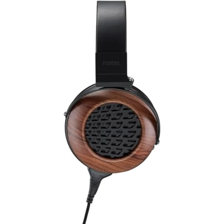 Fostex TH808, Premium Kopfhörer mit 50mm Treibern, Frequenzbereich 5 Hz - 45 kHz, Holz/Schwarz – Bild 5