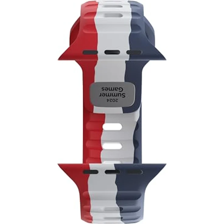 Nomad Smartwatch-Armband Sport Band 42/44/45/49mm Summer Games, atmungsaktives Fluorkautschuk Design in Paris inspiriert – Bild 12