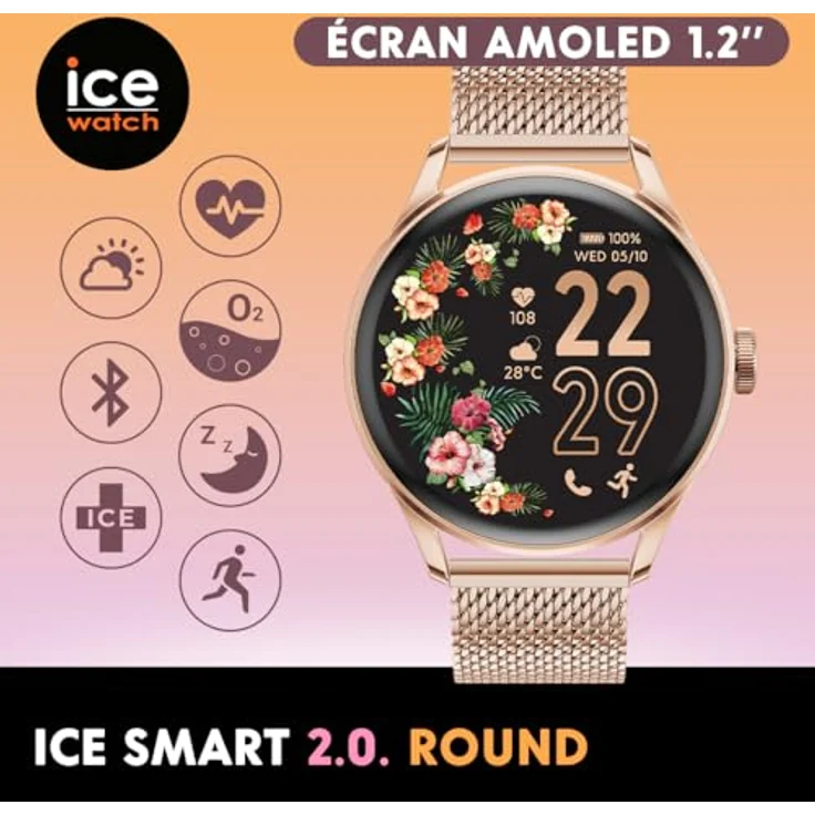 Ice Ice Watch Damenuhr Smartwatch 023394, schwarz – Bild 2