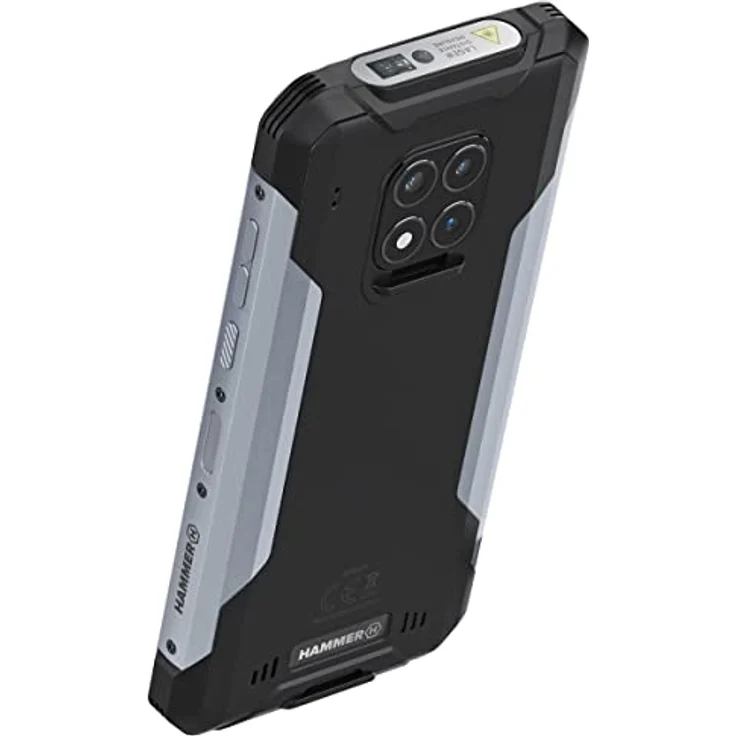 Hammer Construction (128 GB, 6", Dual SIM, 16 Mpx, 4G), Robustes Smartphone, Schwarz – Bild 9