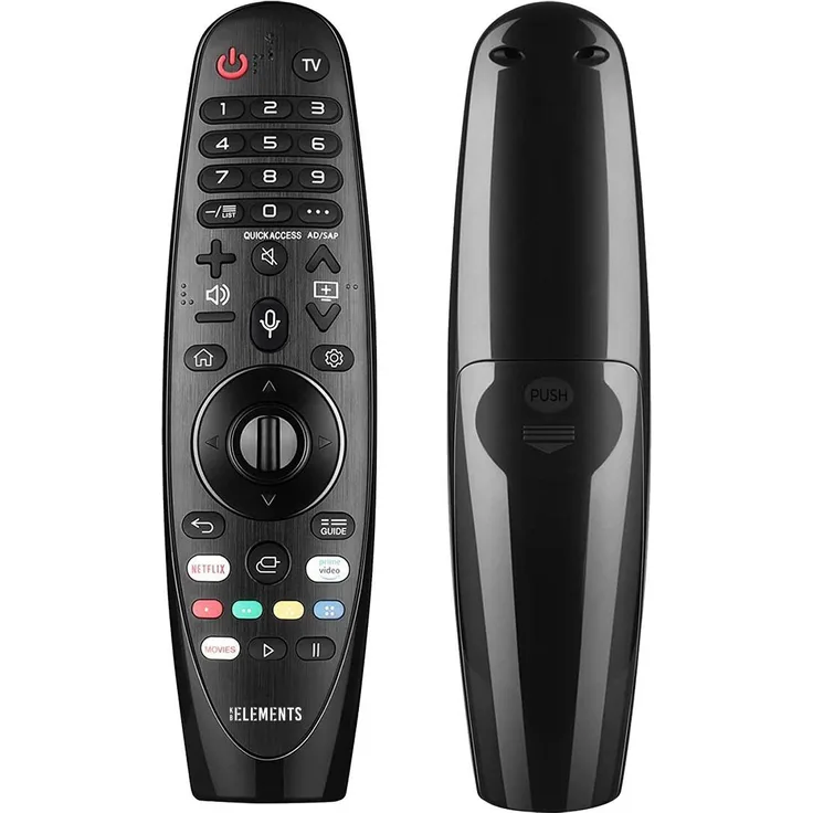 KB ELEMENTS Magic Fernbedienung, Smart Fernbedienung mit Sprach- und Bewegungssteuerung für KB ELEMENTS Smart TVs