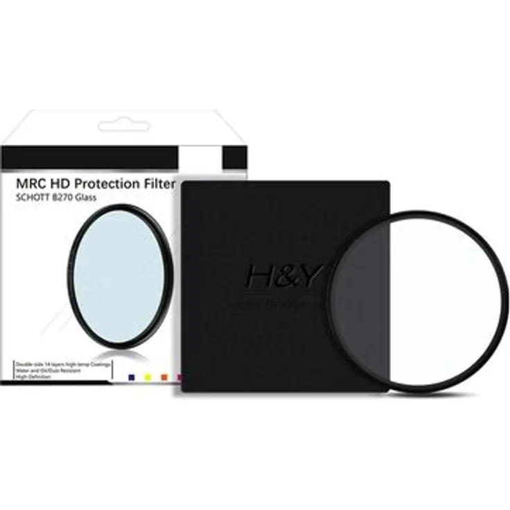 H&Y HD MRC UV Filter, SCHOTT B270 Glass, 72mm