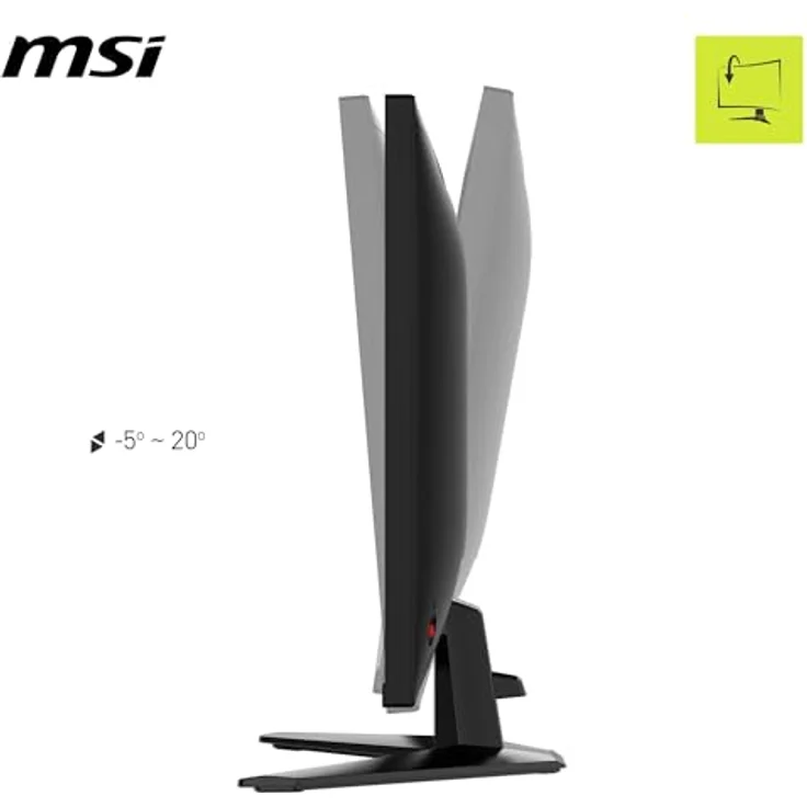 MSI MAG 325QFA E18V 32-Zoll-WQHD-Gaming-Monitor, 2560 x 1440, 180 Hz, 0,5 ms, HDR-fähig, Augenschutz, rahmenlos, schwarz – Bild 4