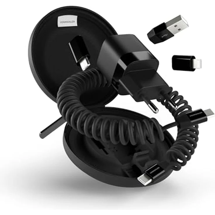 VONMÄHLEN allroundo® GaN Power-Charger (33 W) Universal Schwarz AC Schnellladung Drinnen – Bild 2