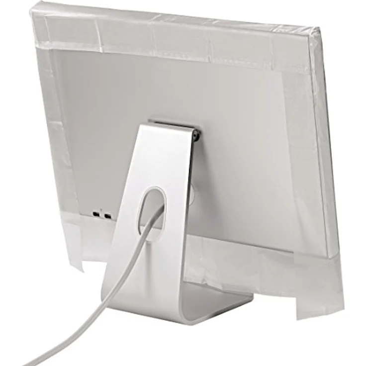 Hama Bildschirm Staubschutz-Hülle (für Monitore von 61 bis 66 cm (24 - 26 Zoll)) transparent - Preisvergleich – Bild 2