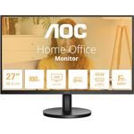 AOC 27B3CA2 - 27 Zoll Full HD Monitor, eingeb. Lautsprecher (1920x1080, 100 Hz, HDMI, USB-C (65 W Power Delivery), USB Hub) schwarz