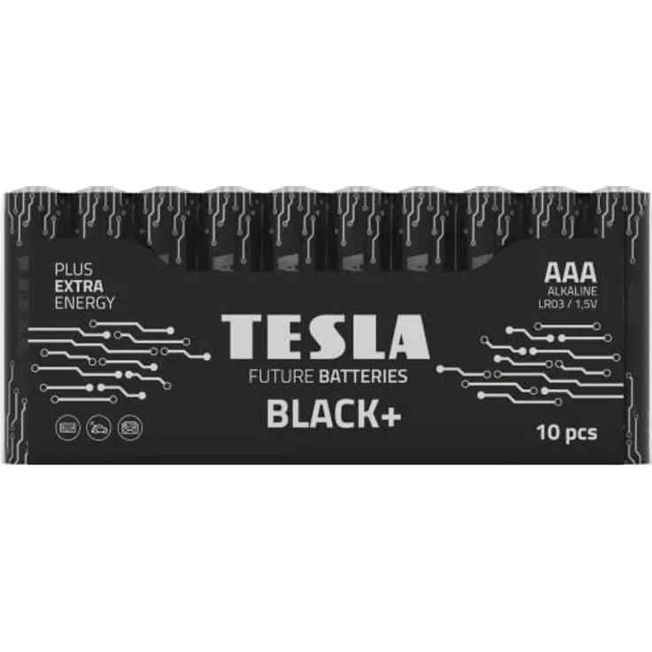 Tesla Batterien Aaa Black+ LR03 – 10 Stück
