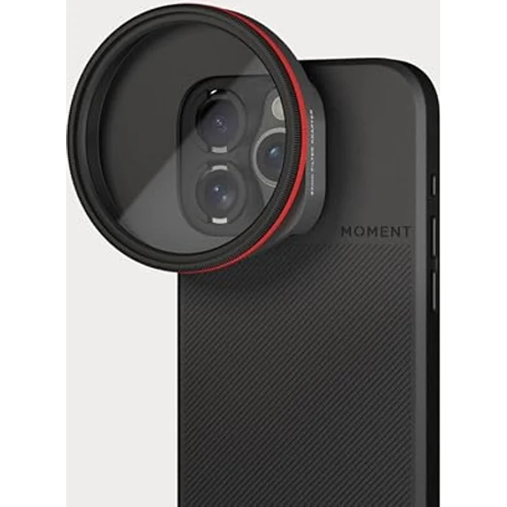 MOMENT 67mm Snap-On Filter Mount für iPhone 15/16 Pro & Pro Max, Filterhalter für Standard-67mm-Filter, leichtes Polycarbonat-Gehäuse, ohne Vignettierung – Bild 6