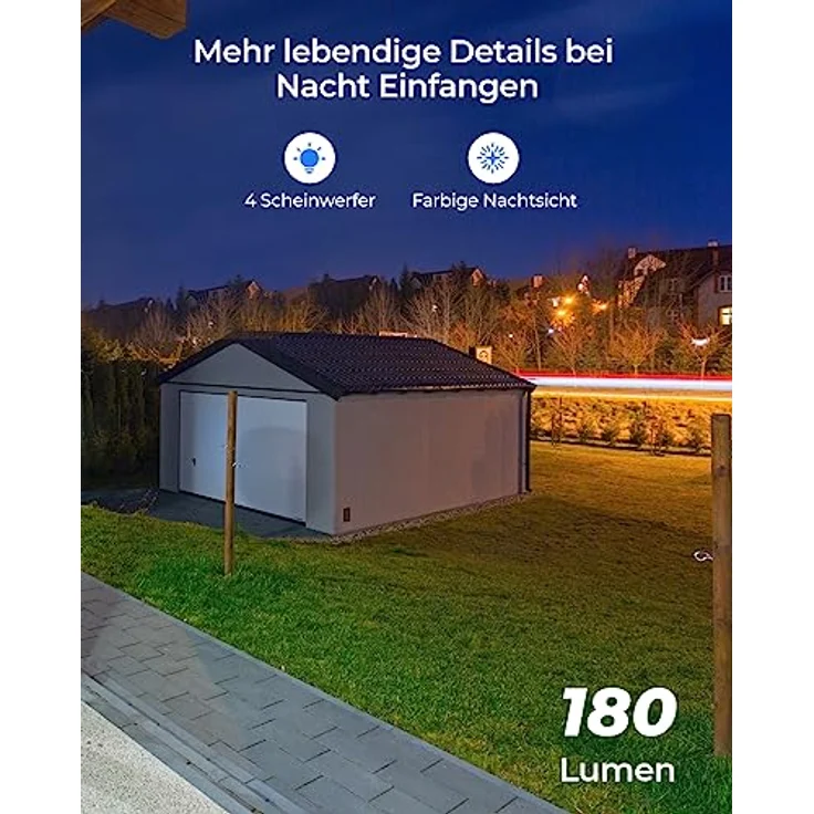Reolink E1 Outdoor Pro 4K 8MP WLAN PTZ Kamera mit Auto-Tracking, Außenbereich – Bild 5