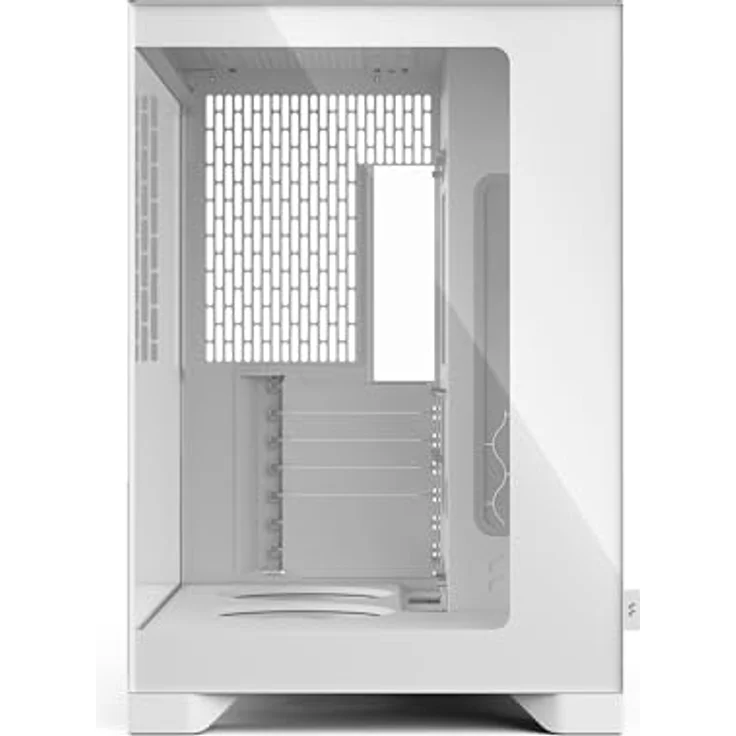 Fractal Design Pop 2 Vision RGB, Tower-Gehäuse mit Panorama-Glas, für Grafikkarten bis 412 mm, inklusive 4 Reverse-Blade-Lüfter, weiss – Bild 2