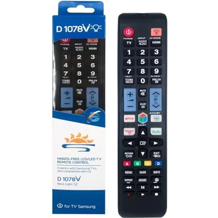 M2-Tec Samsung Fernbedienung (1-in-1, 10m Reichweite) – Bild 4