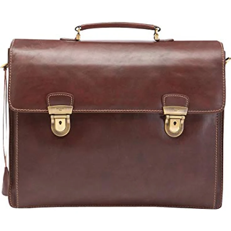 Picard Herren Aktentasche TOSCANA aus Rindsleder OneSize | mit Steckverschluss | Business, Schwarz – Bild 5