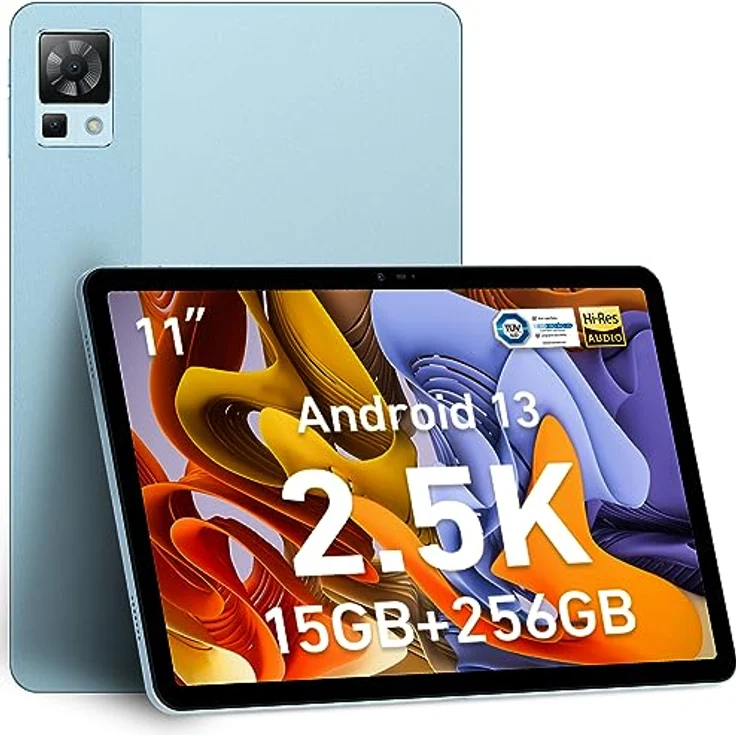 DOOGEE T30 PRO Android 13 Tablet 11 Zoll, 2.5K Display Helio G99 Octa-Core 15GB RAM 256GB ROM (2TB TF) Gaming-Tablet, 8580mAh/33W, 2560x1600 FHD+, 20MP Dual SIM 4G LTE +5G WiFi Tablet PC Widevine L1 – Bild 1