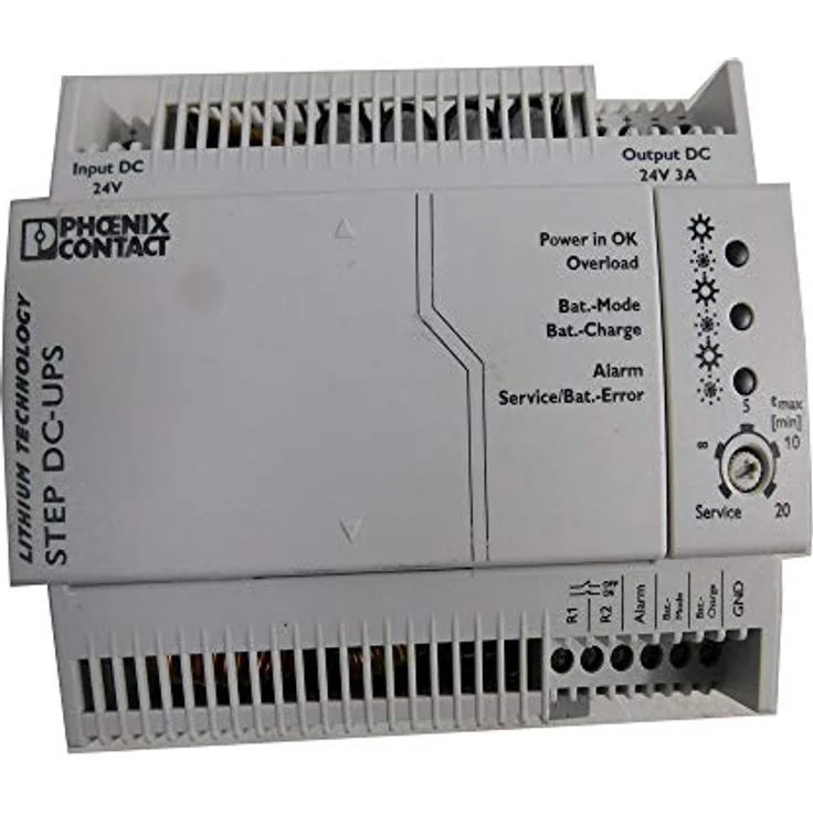 PHOENIX CONTACT STEP-UPS DIN-Schienen USV Stromversorgung 72W, 24V dc / 3A,  in Schwarz – Bild 2