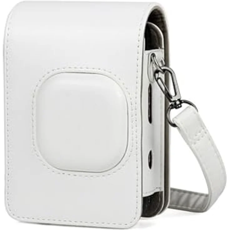 Fujifilm instax mini LiPlay+ Tasche, Kameratasche in Sand Beige mit robustem Schutz und praktischem Reißverschluss – Bild 6