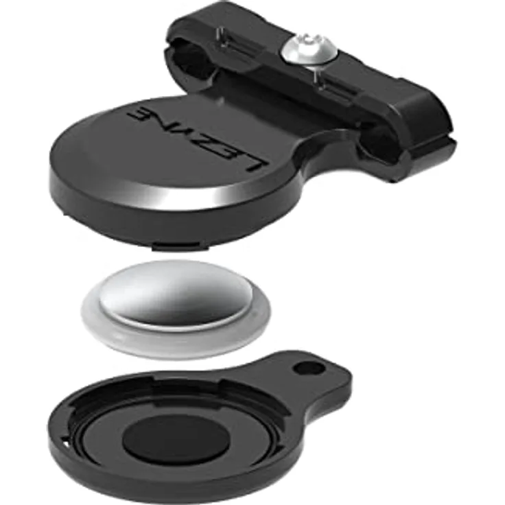Lezyne Matrix Saddle Tagger, Apple AirTag Halterung zur sicheren Befestigung unter dem Sattel, schwarz
