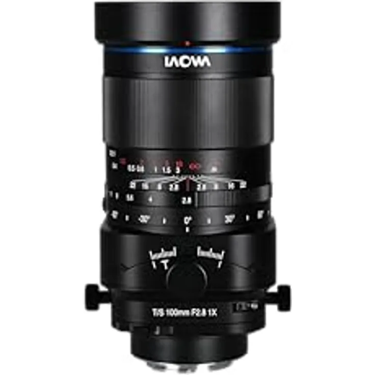 Laowa 100 mm f/2.8 Tilt-Shift 1X Makro-Objektiv für Sony FE Mount, präzise Neigung +/-10 Grad, Verschiebung +/-12 mm, 1:1 Vergrößerung